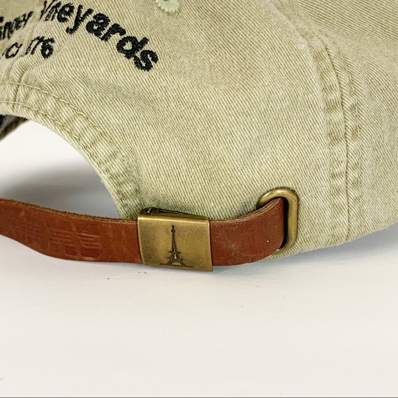 Light Cap Green w/ adjustable leather strap - Picture 4 of 9